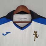 Camiseta Atalanta Visitante 2022-2023 cuello frontal Camiseta Atalanta Visitante 2022-2023 cuello frontal
