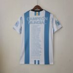 Camiseta Edición Conmemorativa Campeón Argentina 2022 dorso Camiseta conmemoración argentina dorsal