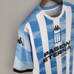 Camiseta Racing Club segunda equipación 2022-2023 lateral Camiseta Racing Club segunda equipación 2022-2023 lateral
