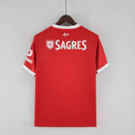 Camiseta SL Benfica primera equipación 2022-2023 dorso Camiseta SL Benfica primera equipación 2022-2023 dorso