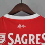 Camiseta SL Benfica primera equipación 2022-2023 dorso del cuello Camiseta SL Benfica primera equipación 2022-2023 dorso del cuello