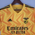 Camiseta SL Benfica segunda equipación 2022-2023 cuello frontal