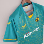 Camiseta Wolves segunda equipación 2022-2023 lateral Camiseta Wolves segunda equipación 2022-2023 lateral