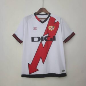 Rayo Vallecano primera equipación 2022-2023 frontal