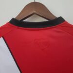 Rayo Vallecano segunda equipación 2022-2023 dorso del cuello