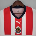 Camiseta Chivas de Guadalajara primera equipación 2022-2023 cuello frontal