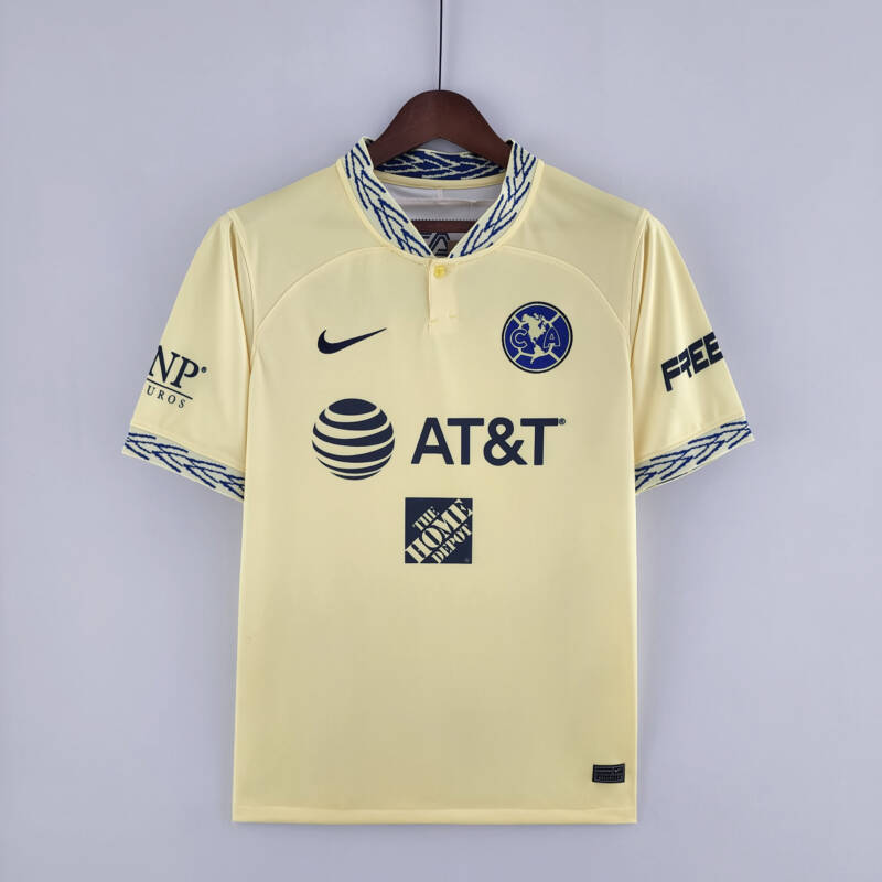 Camiseta Club América primera equipación 2022-2023 frontal Camiseta Club América primera equipación 2022-2023 frontal