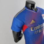 Camiseta Lyon segunda equipación 2022-2023 - versión jugador lateral hombro