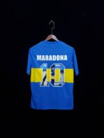 camiseta boca juniors maradona dorsal