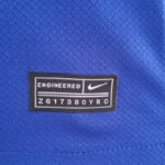 camiseta chelsea mujer azul parche nike