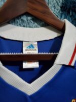 camiseta francia 98 zidane cuello posterior