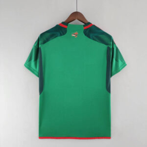 camiseta mexico 2022 verde dorsal