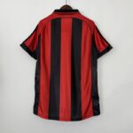 camiseta retro ac milan dorsal