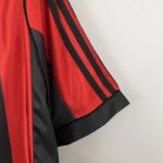 camiseta retro ac milan manga