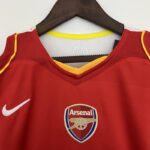 camiseta retro arsenal local cuello v camiseta retro arsenal local cuello v