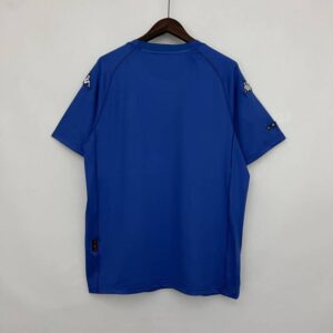 camiseta retro italia 2000 dorsal