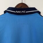 camiseta retro manchester city cuello anterior camiseta retro manchester city cuello anterior