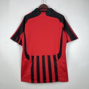 camiseta ac milán 2008 dorsal