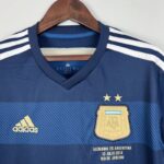 camiseta argentina 2014 azul cuello en v camiseta argentina 2014 azul cuello en v
