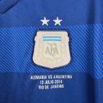 camiseta argentina 2014 azul escudo camiseta argentina 2014 azul escudo