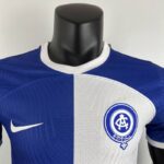 camiseta atlético de madrid 2023 azul cuello redondo camiseta atlético de madrid 2024 azul cuello redondo