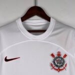 camiseta corinthians 2024 blanca cuello redondo