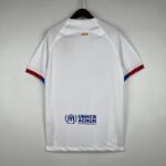 camiseta fc barcelona 2024 blanca dorsal camiseta fc barcelona 2024 blanca dorsal