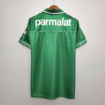camiseta retro palmeiras verde dorsal