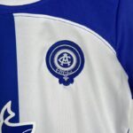 camiseta atlético madrid niño azul escudo camiseta atlético madrid niño azul escudo