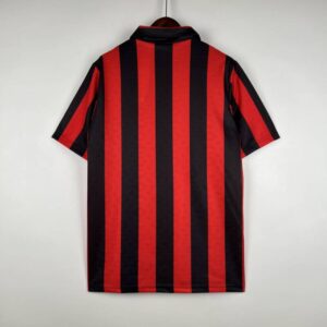 camiseta ac milán 1989 dorsal