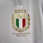 camiseta italia 2023 blanca escudo