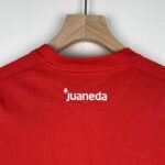 camiseta mallorca niño 2024 cuello anterior