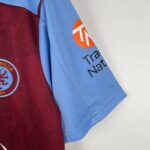camiseta aston villa 2024 manga