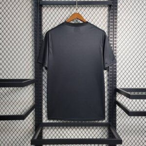 camiseta negra napoli dorsal