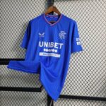 camiseta rangers escocia diseño