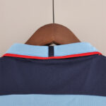 camiseta retro celta de vigo cuello anterior