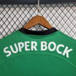 camiseta sporting de lisboa 2024 cuello anterior camiseta sporting de lisboa 2024 cuello anterior
