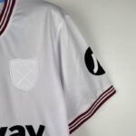 segunda equipación del west ham mangas