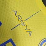 camiseta de al nassr 2024 logo