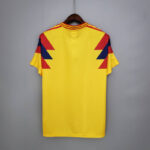 camiseta retro colombia 90 dorsal