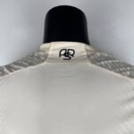 segunda equipacion roma 2024 cuello anterior