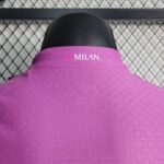 tercera equipacion milan cuello anterior