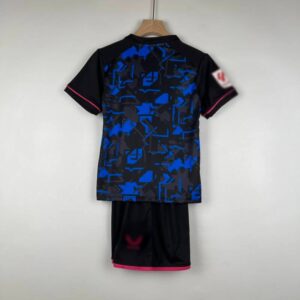 camiseta sevilla negra dorsal