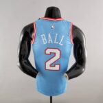 camiseta chicago bulls celeste ball 2