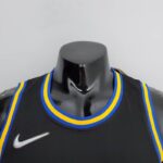 camiseta golden state warriors negra edicion mexicana cuello redondo