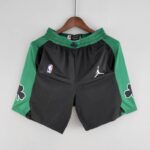 pantalon corto boston celtics negro verde