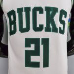 camiseta blanca Bucks diseño 2
