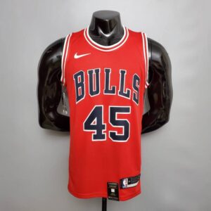 camiseta chicago bulls roja