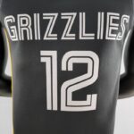 camiseta negra Memphis grizzlies espaldar diseño 1 camiseta negra Memphis grizzlies espaldar diseño 1