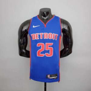 camiseta pistons azul